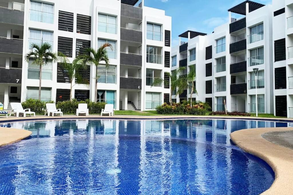 ¡Nuevo! Hermoso Departamento Con Alberca. Manzanillo Extérieur photo