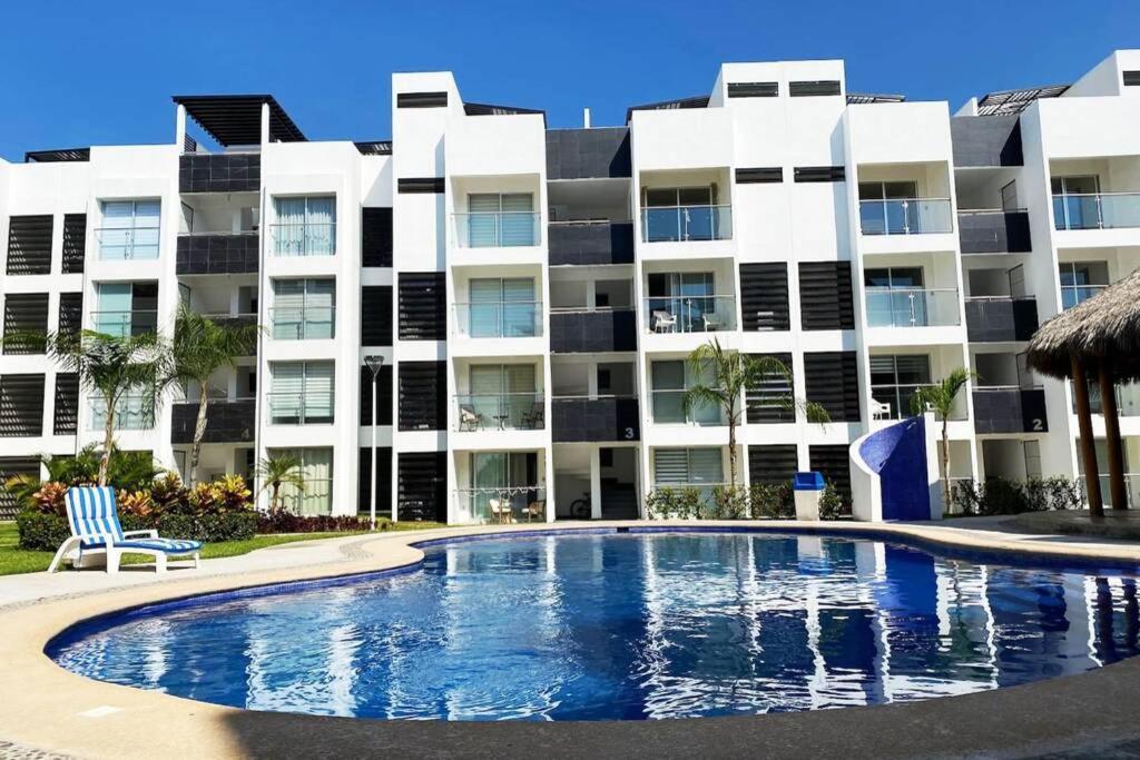 ¡Nuevo! Hermoso Departamento Con Alberca. Manzanillo Extérieur photo